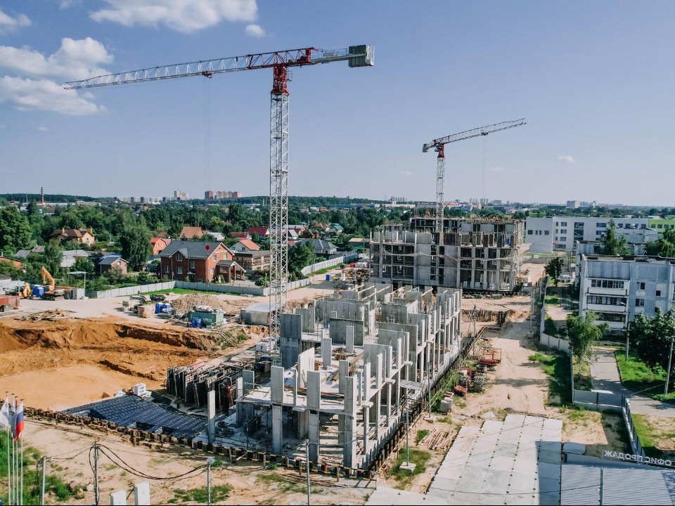 В Люберцах продолжается строительство ЖК