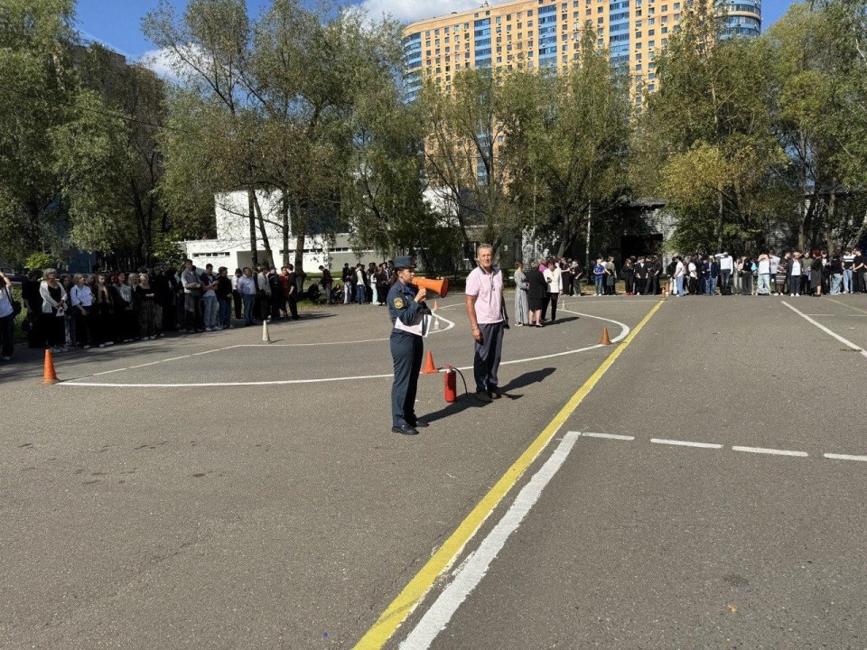 В колледже «Энергия» в Подмосковье прошли учения по безопасности