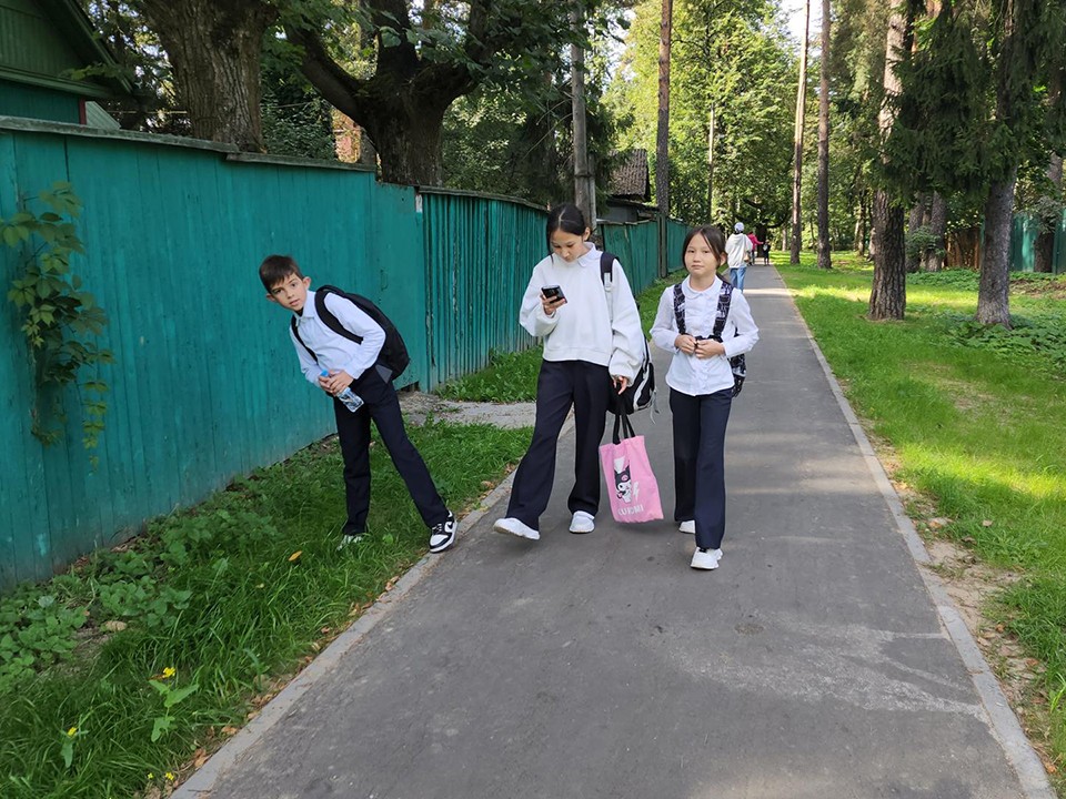 Новый тротуар соединил улицы Маяковского и Льва Толстого в Пушкино
