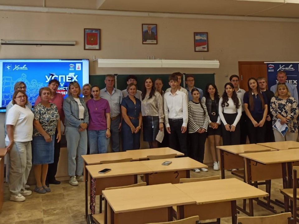 В школе «Флагман» прошла патриотическая встреча ко дню победы Суворова над турками