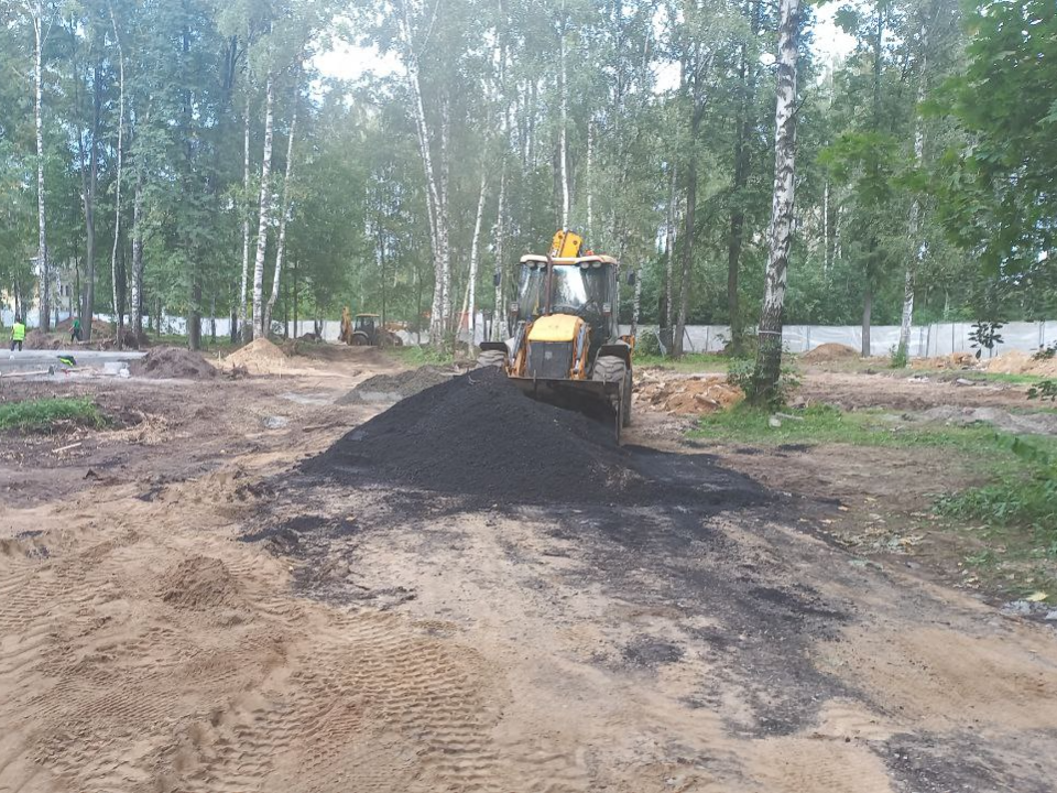 В сквере «Затишье» заасфальтируют дорожки и установят детскую площадку