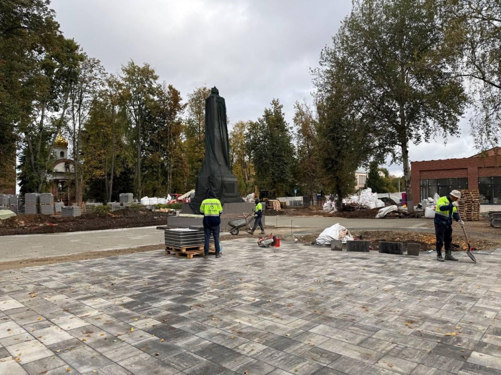Перголу с качелями установят в новом сквере Ногинска