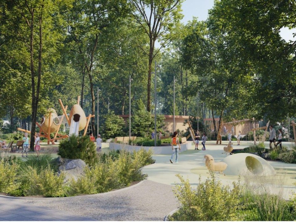 В Серпухове заканчивается обустройство парка «Питомник»