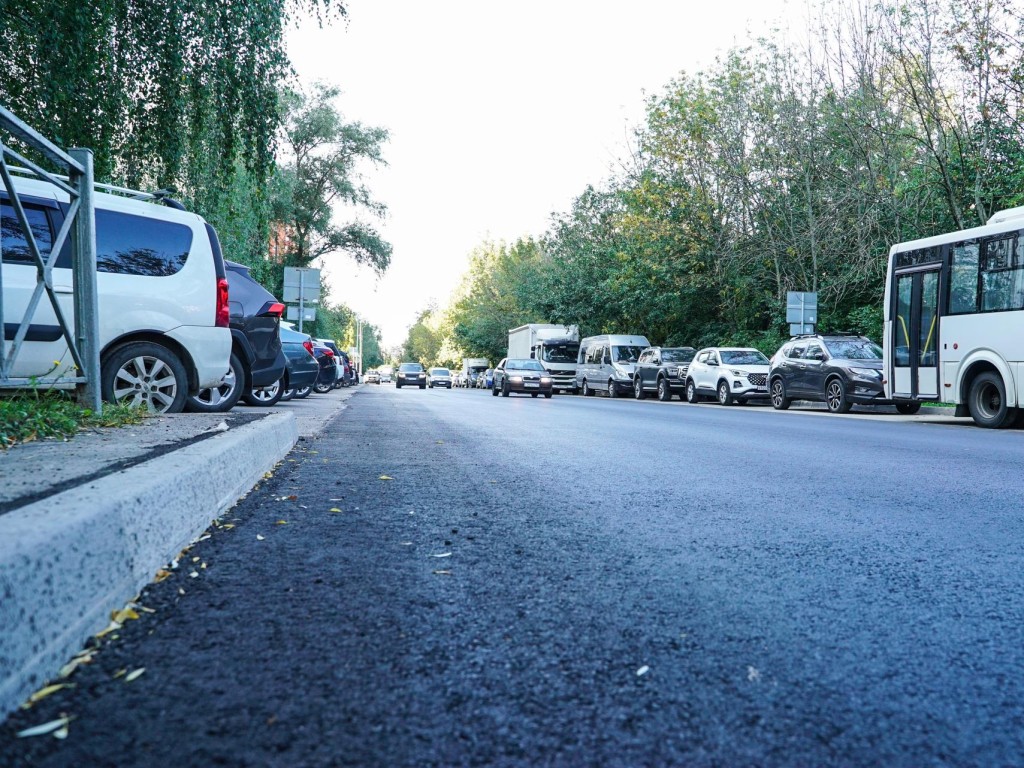 В Химках обновили асфальт на улице Бабакина