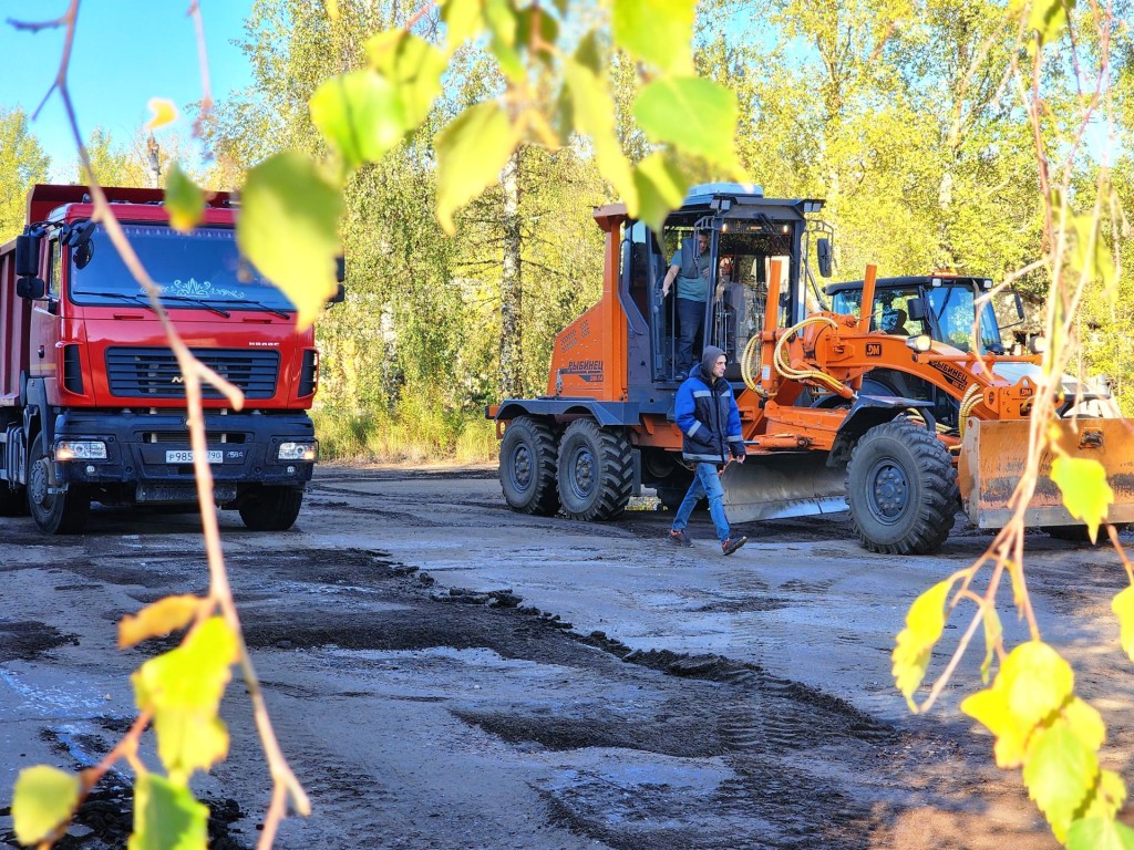 В Дубне привели в порядок дорогу рядом со спортивным комплексом «Александровка»