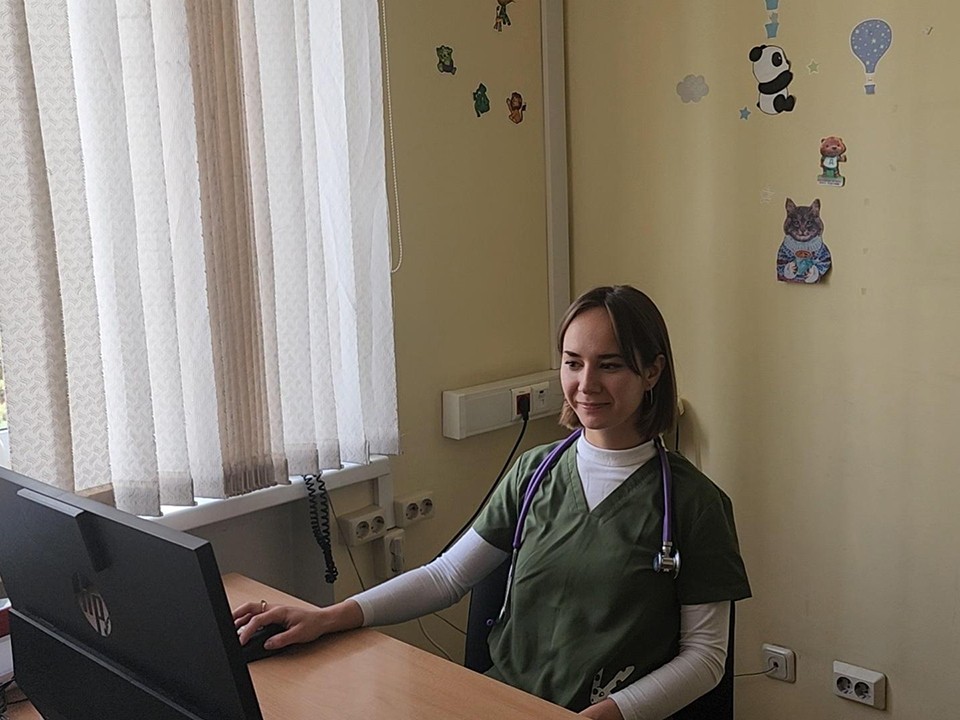 В детской поликлинике Одинцово начал работать новый участковый педиатр