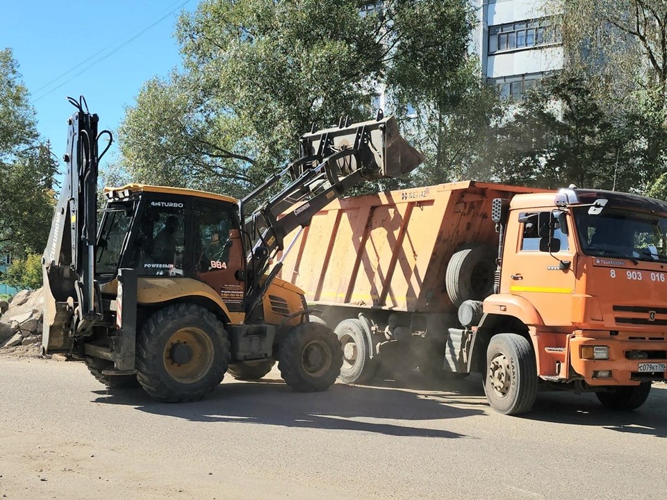 Тепловые сети на Ногинке убрали под землю, освободив место для парковок и прогулок с детьми