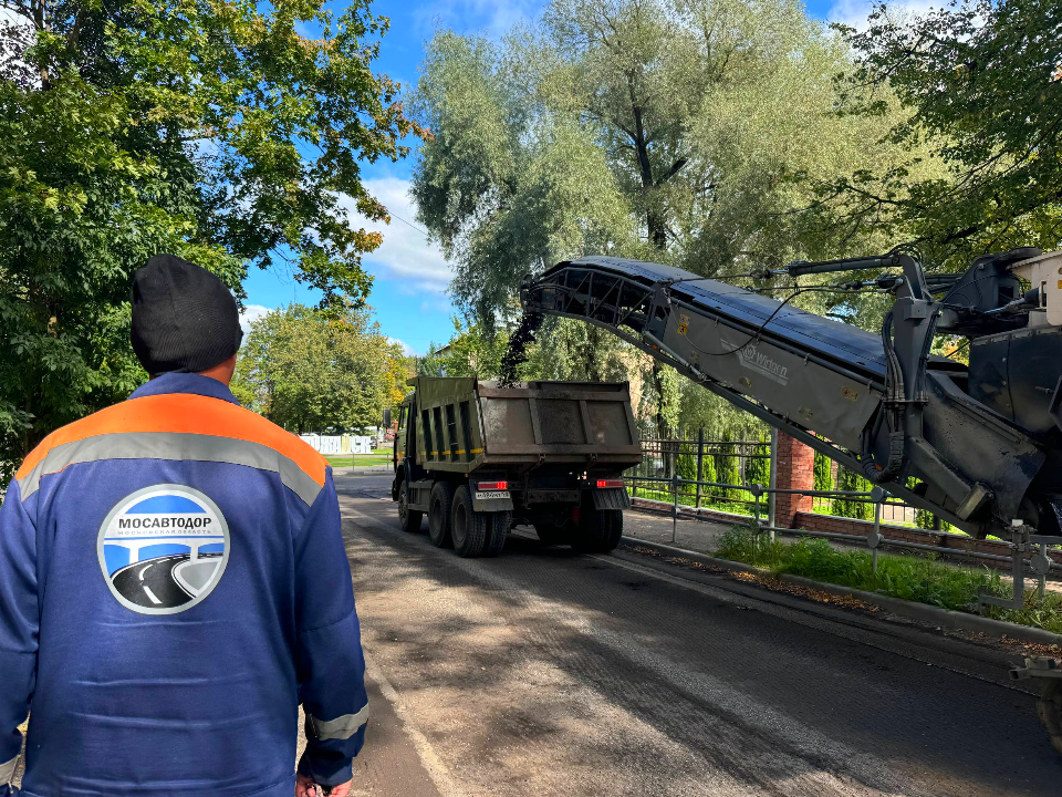 В Можайске начался ремонт дорог на центральных улицах