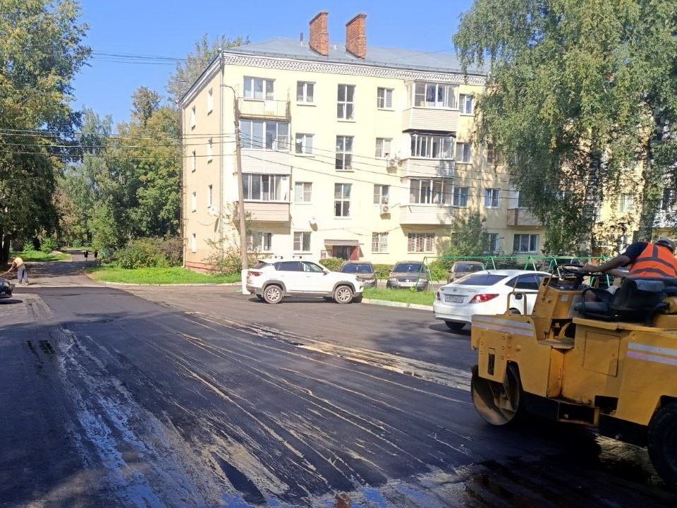 Более 50 дворов отремонтировали в Богородском округе