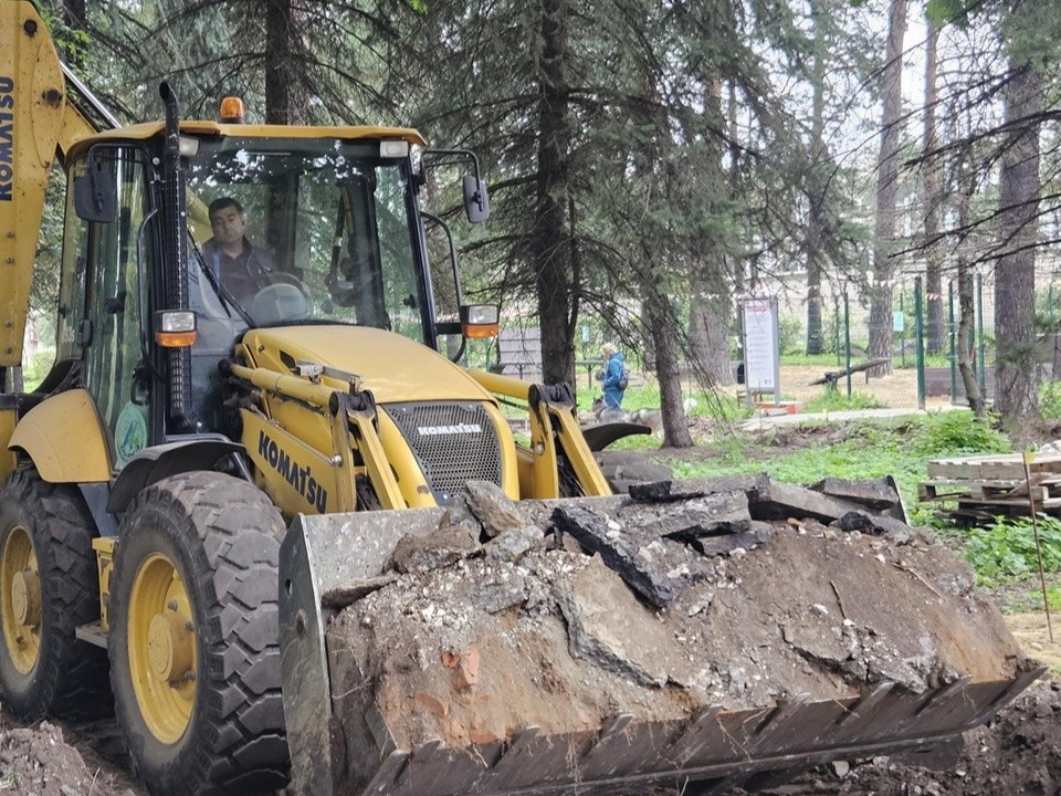 Обновление сквера «Отдых» закончат в ноябре