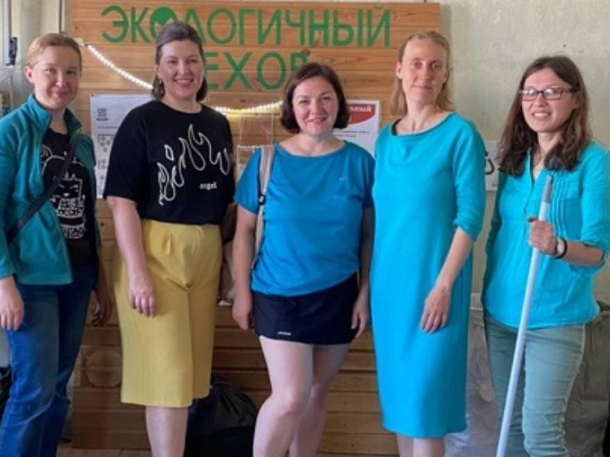 В Чехове прошла экоакция по сбору вторсырья