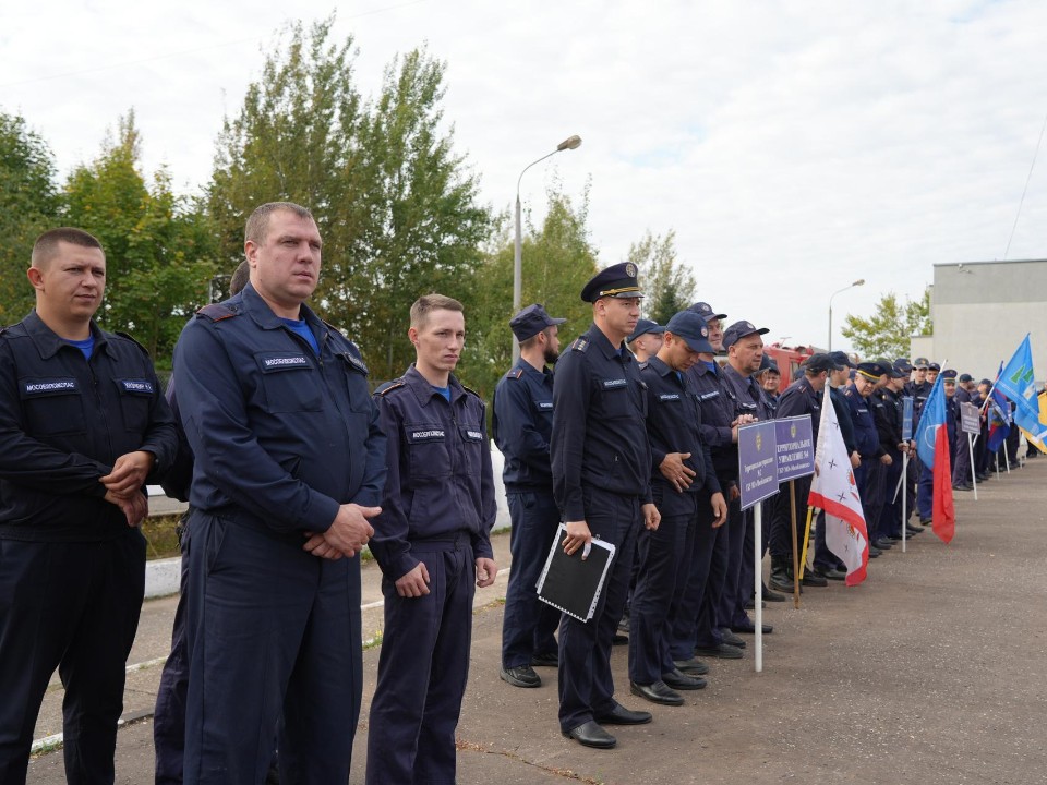 Лучшую пожарную команду назвали в Красногорске