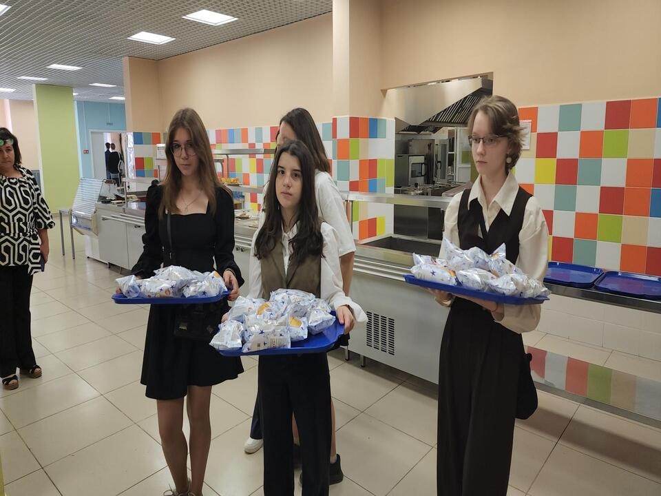 В столовой Ашукинского образовательного комплекса для школьников внедрили новое меню