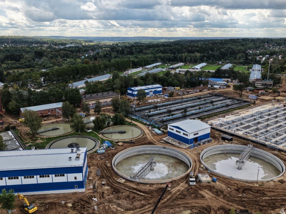 На очистных в Сергиевом Посаде установят новые резервуары до конца года
