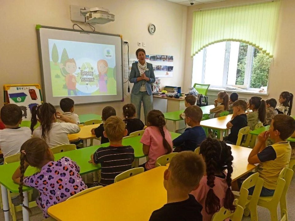 В Балашихе детям рассказали, как правильно сортировать мусор