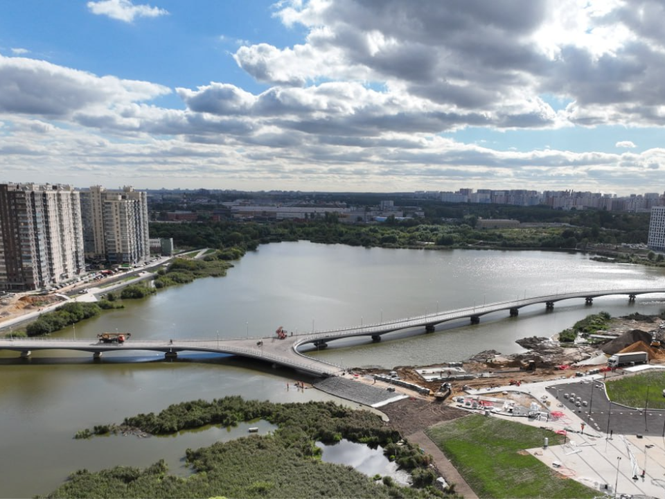 Люберчане подсчитали, сколько времени займет путь по пешеходному мосту «Дружба»