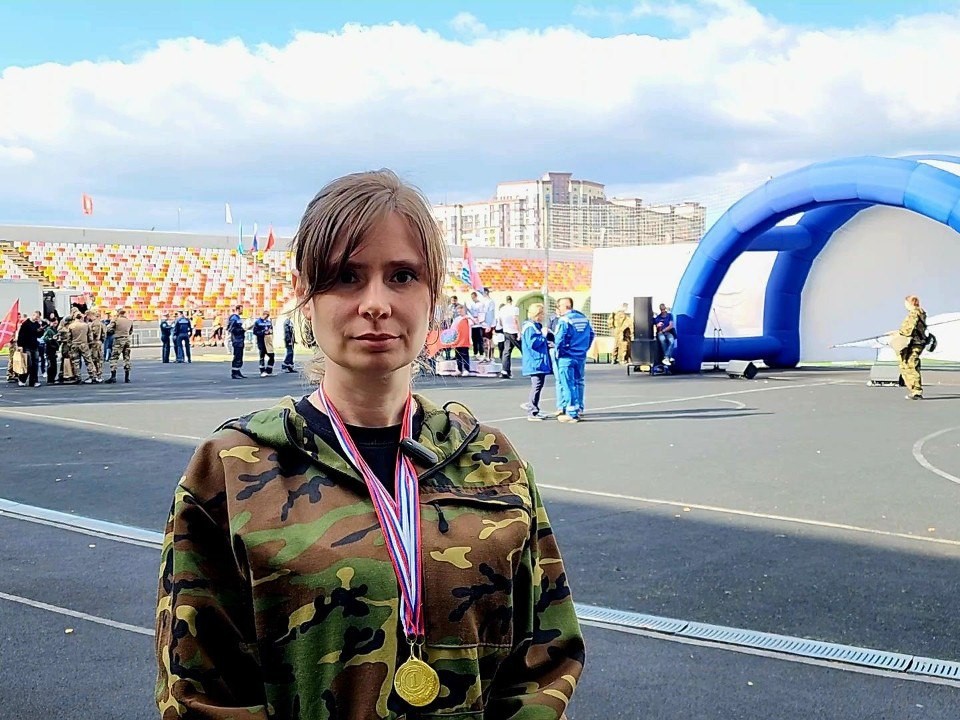Хранитель кинолент из Москвы быстрее всех надела противогаз в Сергиевом Посаде