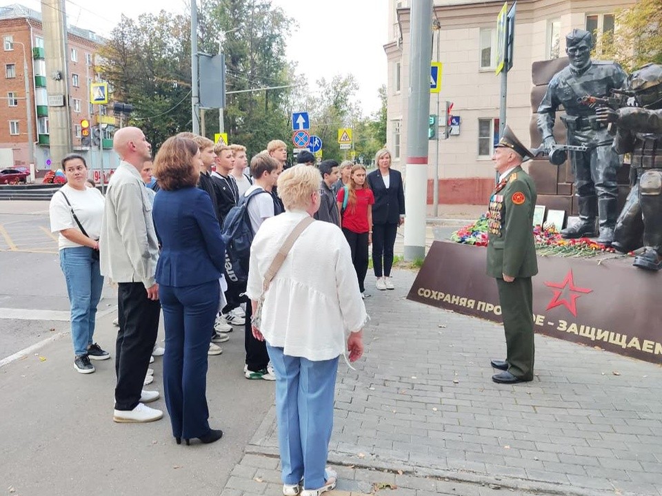 В Химках отметили годовщину открытия мемориала бойцам СВО