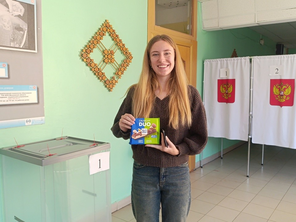 Впервые голосующий избиратель Алена Кузнецова: «Выборы – это и есть будущее»