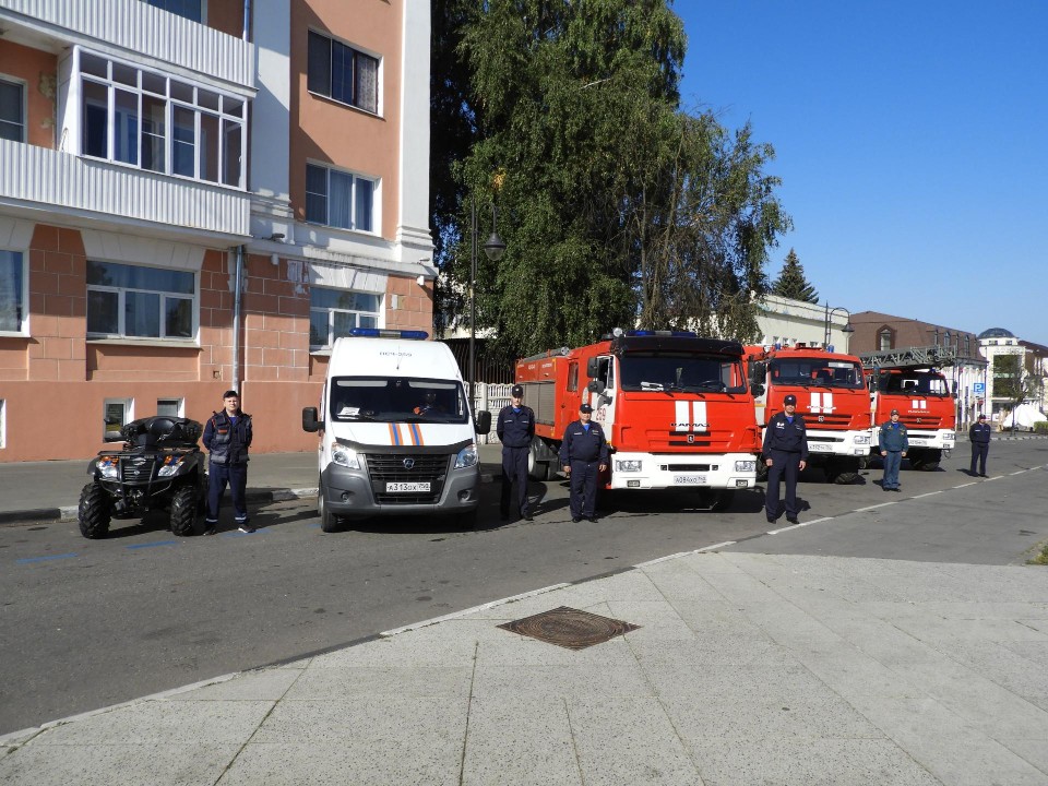 День города в Ногинске отметили выставкой спецтехники