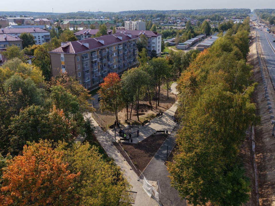 Сквер на улице Рижская готовят к открытию в ближайшие дни