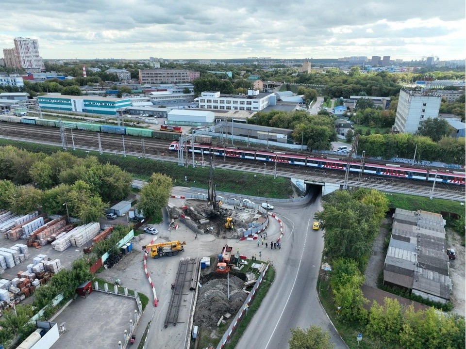 Путепровод между севером и югом города начали строить в Люберцах