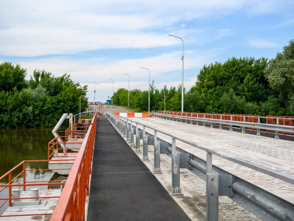 В Коломне отремонтируют наплавной мост