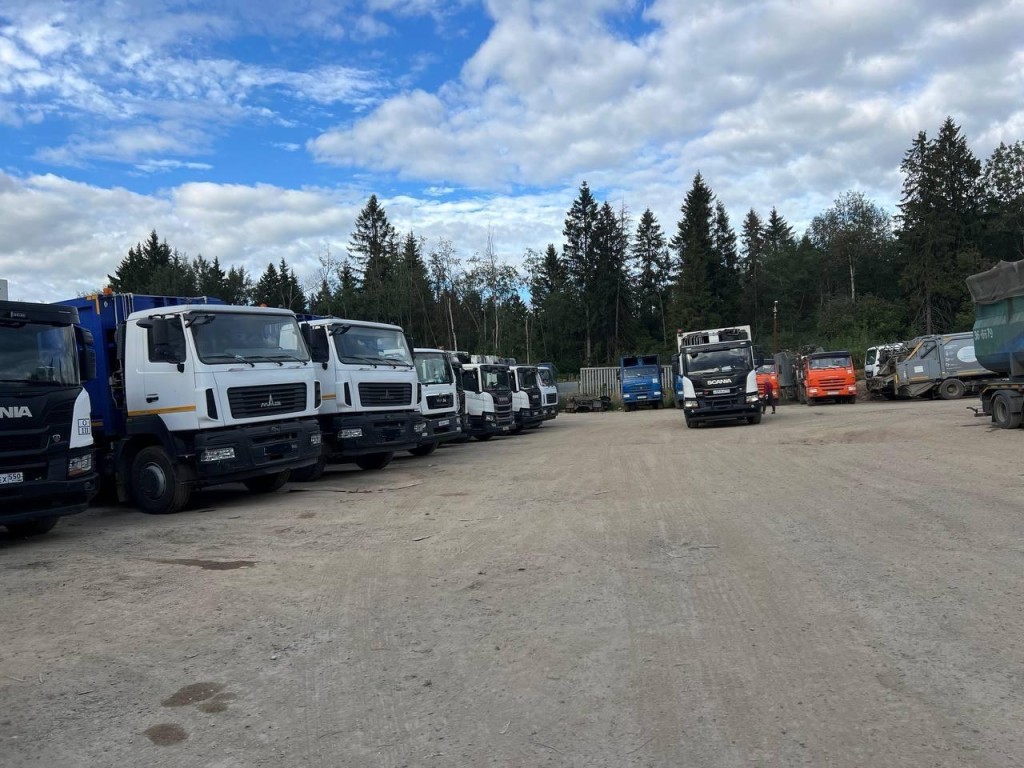 В Подмосковье цифровизируют труд водителей мусоровозов