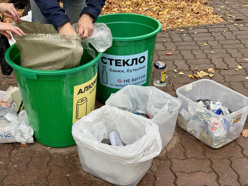Электростальцы собрали более 100 мешков вторсырья на экологической акции