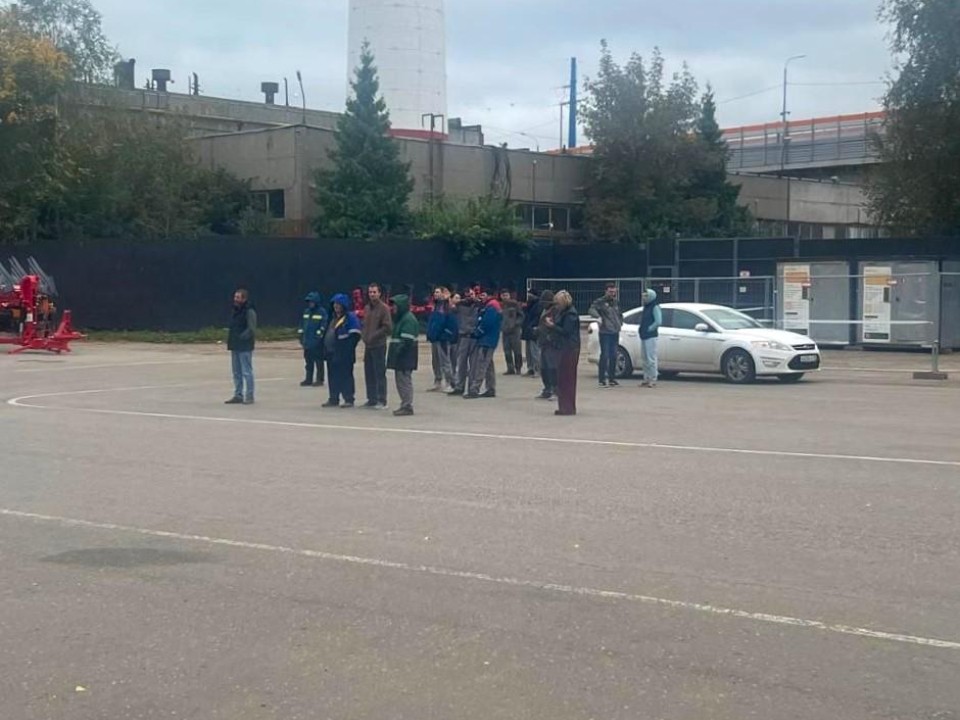 Пожарные учения прошли на заводе в Одинцовском округе