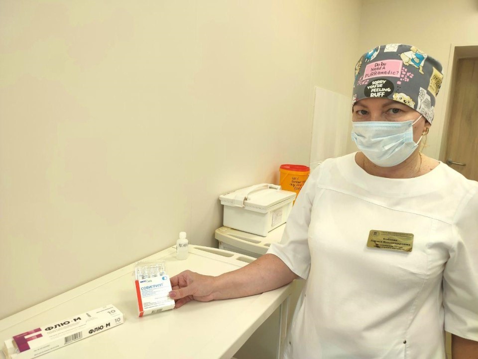 В Люберцах стартовала ежегодная вакцинация от гриппа