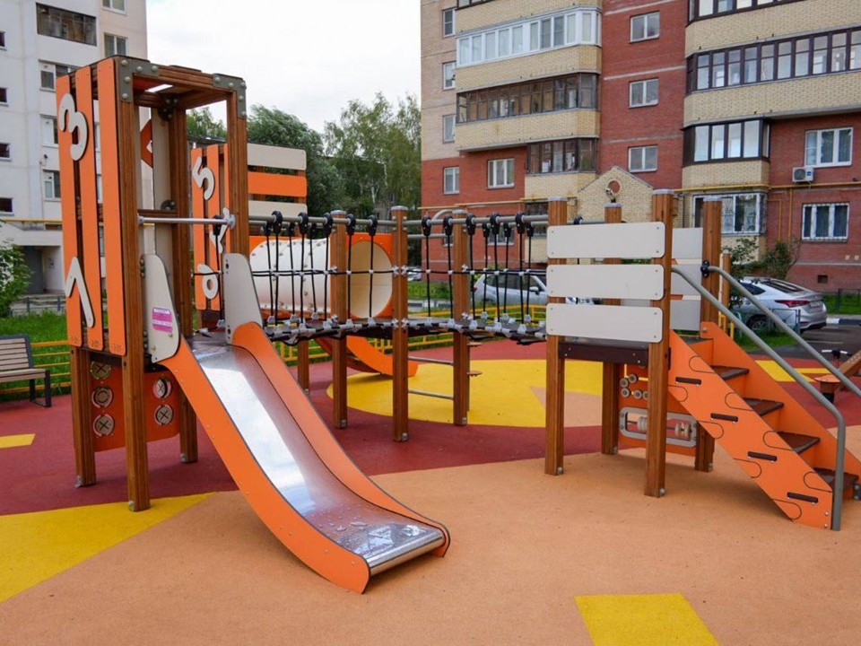 Обновление игровых зон завершено в городском округе Серпухов