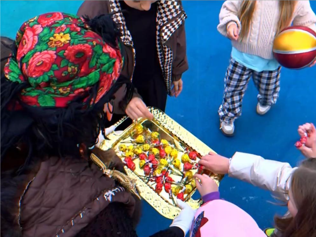 В Румянцеве открыли новую детскую площадку