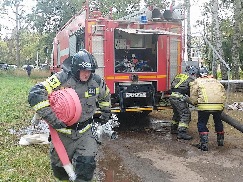 Среди пожарных Луховиц, Зарайска и Коломны выбрано «Лучшее отделение на автоцистерне»