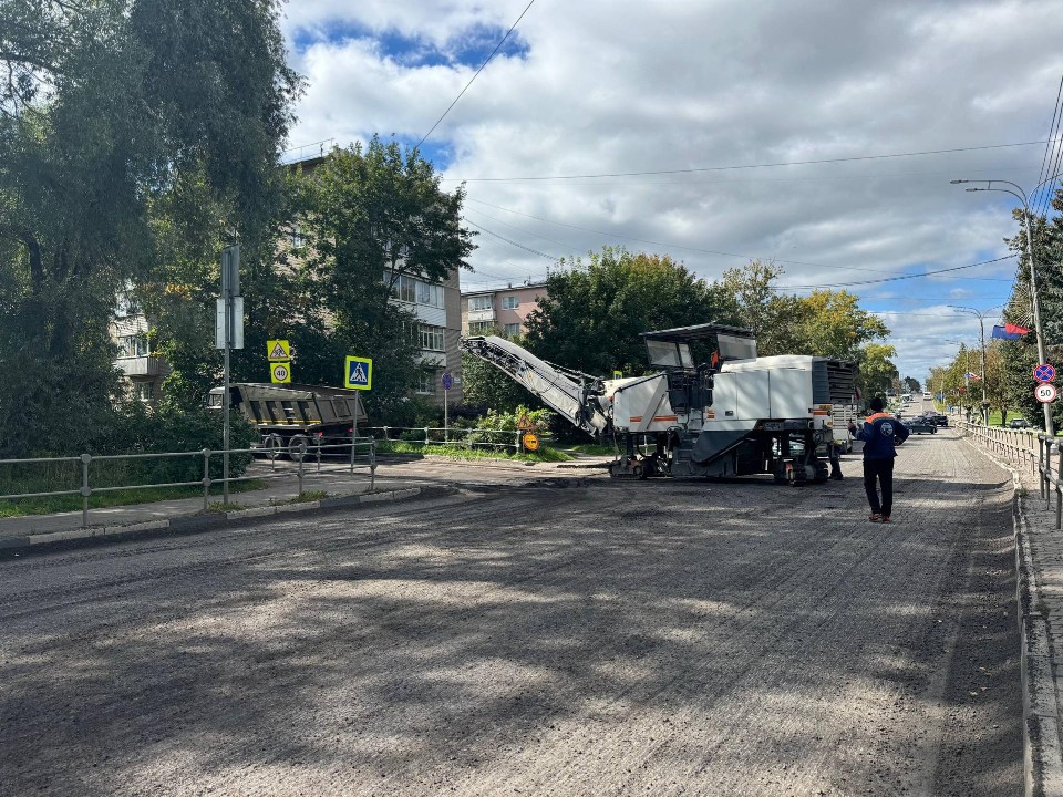 «Мосавтодор» начал замену асфальта на дорогах Можайска