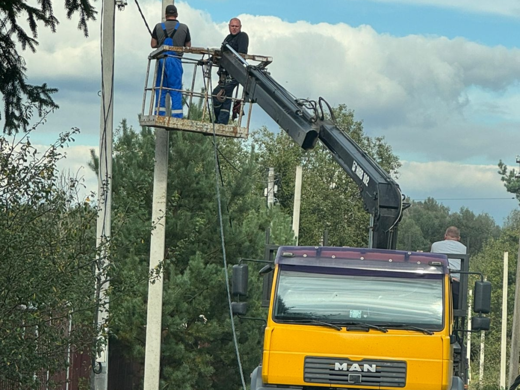 В Таширове установили 120 новых опор освещения