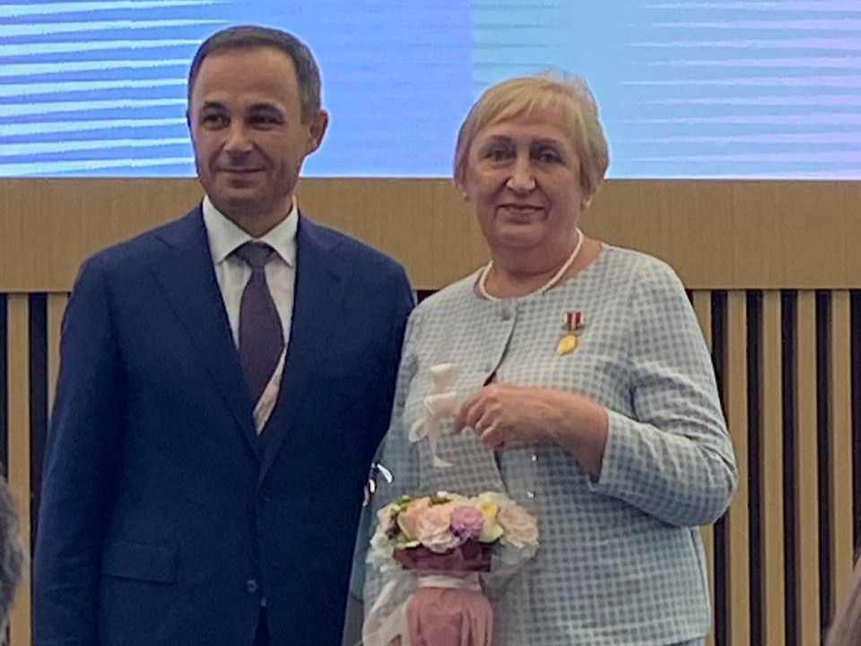 Каширскому врачу вручили медаль Министерства здравоохранения РФ