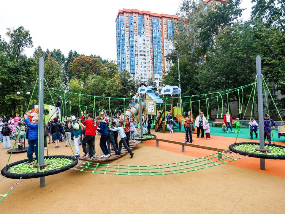 Два островка детства открыли в исторической части Красногорска
