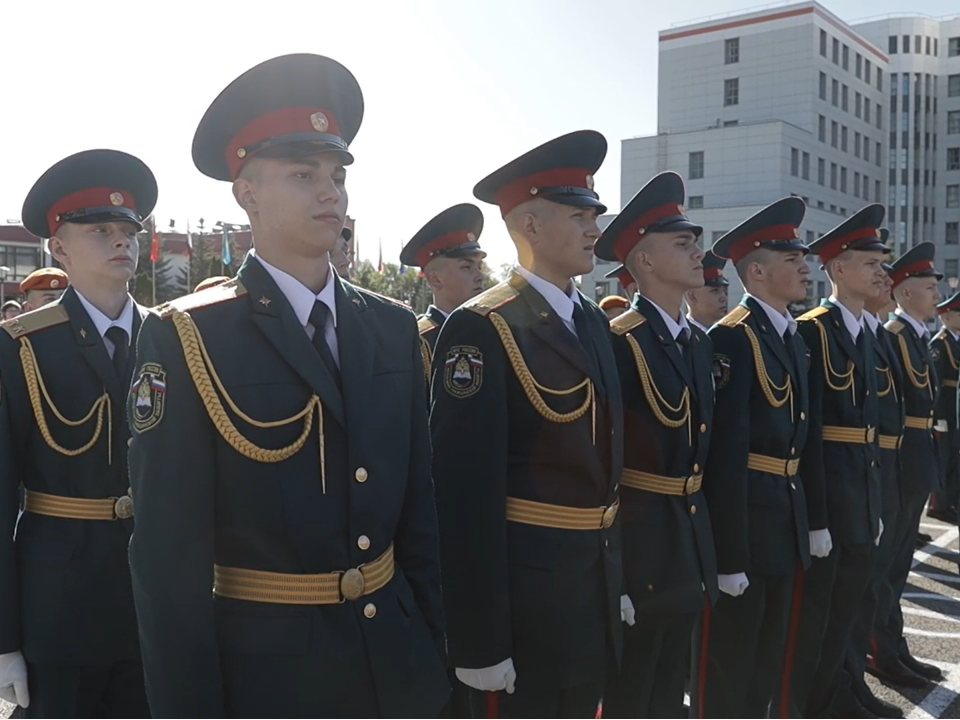 Обязательство быть верными Отечеству дали 140 курсантов Академии МЧС
