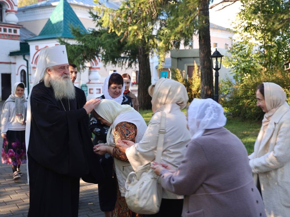 Верующие почтили память преподобного Иосифа Волоцкого