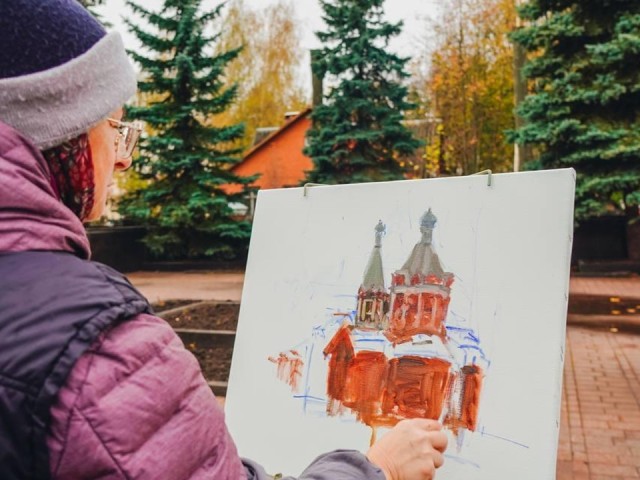 Российские художники нарисуют достопримечательности Клина