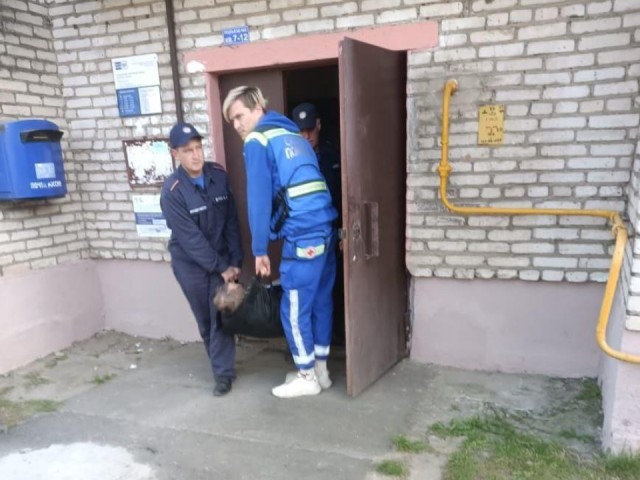 Спасатели помогли медикам транспортировать 140-килограммового пациента в Шатуре
