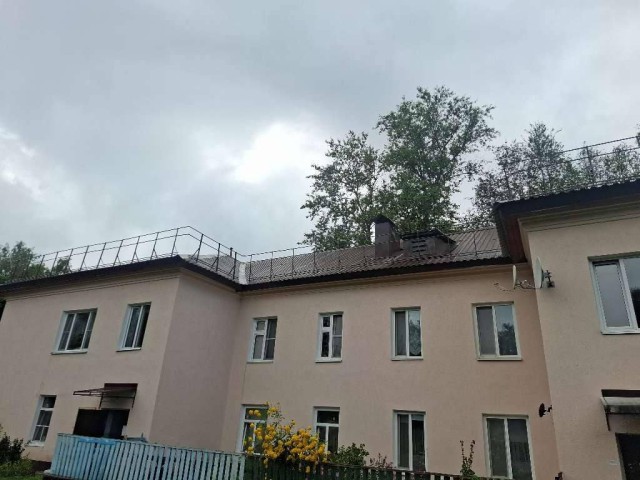 В Волоколамске завершили капитальный ремонт скатной крыши