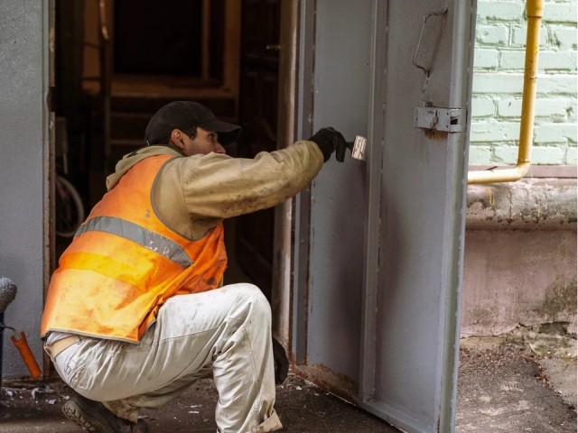 Капитальный ремонт подъездов начался в селе Раменье