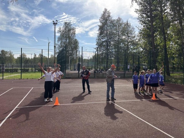 Школа №4 выиграла муниципальный этап соревнований ГТО в Кашире