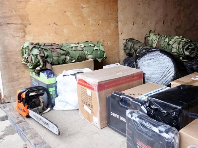 Мотоцикл, рации и антисептики из Сергиева Посада помогут бойцам на передовой