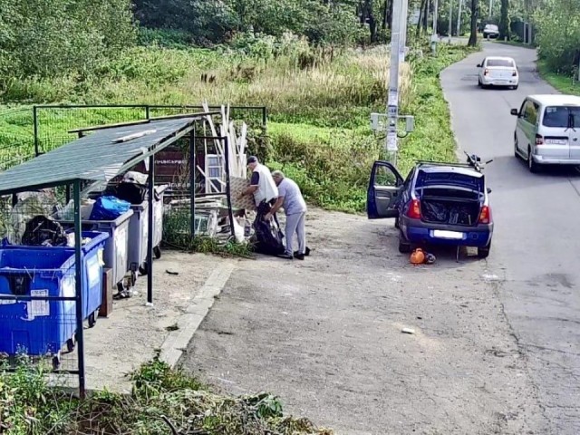 Штрафы за мусор: кого поймали камеры в Клину