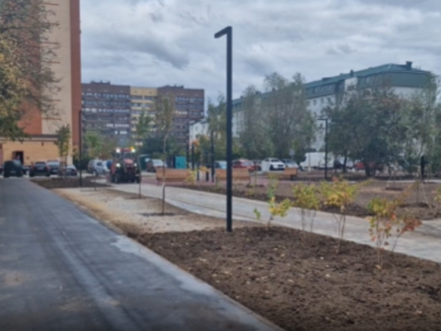 На проспекте Боголюбова откроется новый сквер