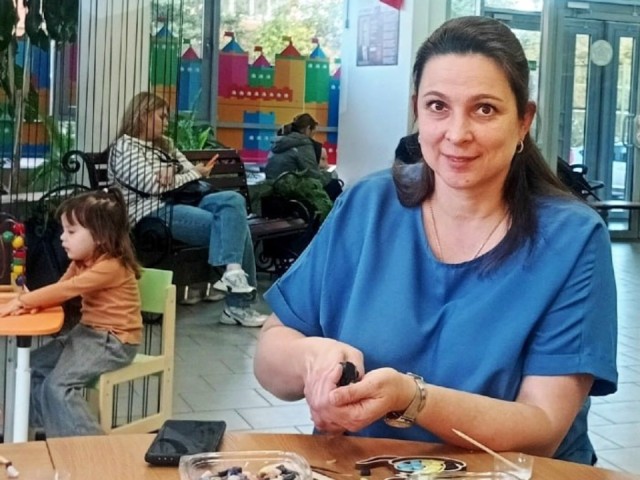 Мастер-класс по мозаике для детей провели в «Планете талантов»
