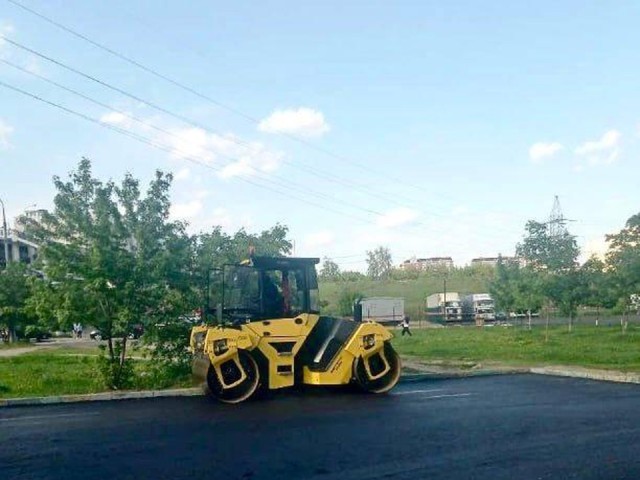 Во дворах Люберец обновили более 19 тыс. м² дорог